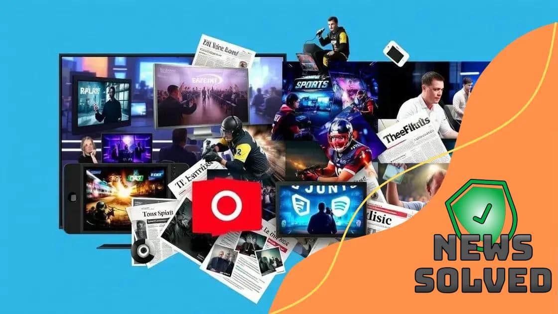 Influence of e-sports on traditional media outlets