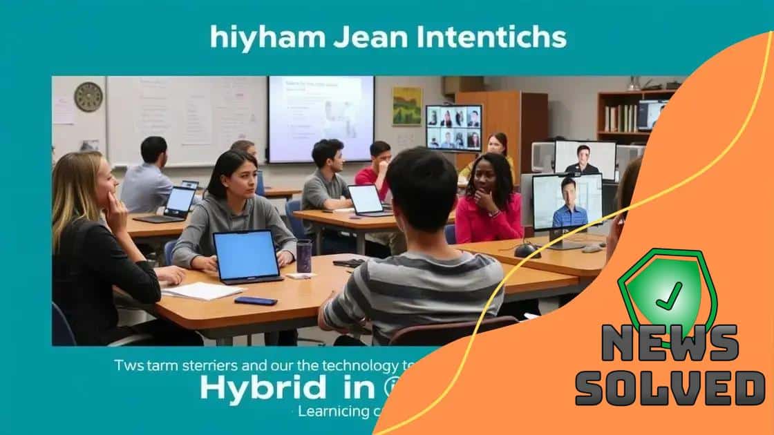 The rise of hybrid learning models