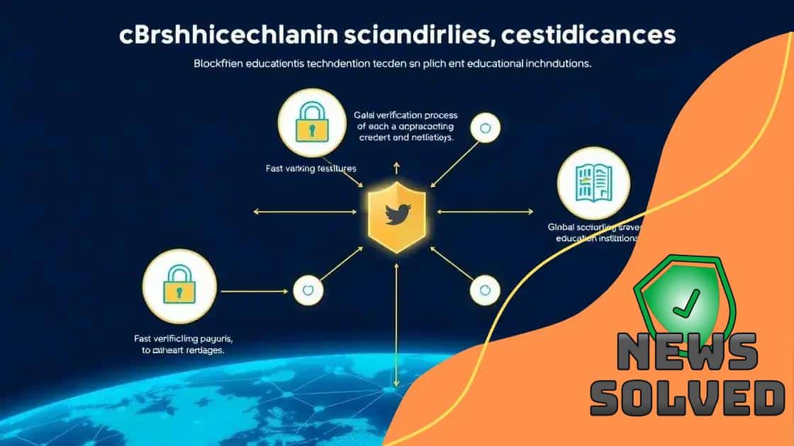 Benefits of blockchain for academic credentials