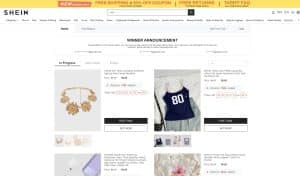 shein free trial program.