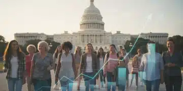 Diverse population reflecting the 2026 demographic shift impacting US policies