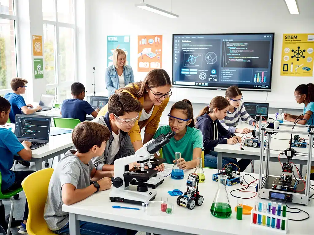 Boosting STEM Enrollment: 5 Strategies for US Schools by 2026