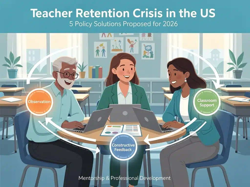 Teacher mentorship and professional development program, a solution for teacher retention.
