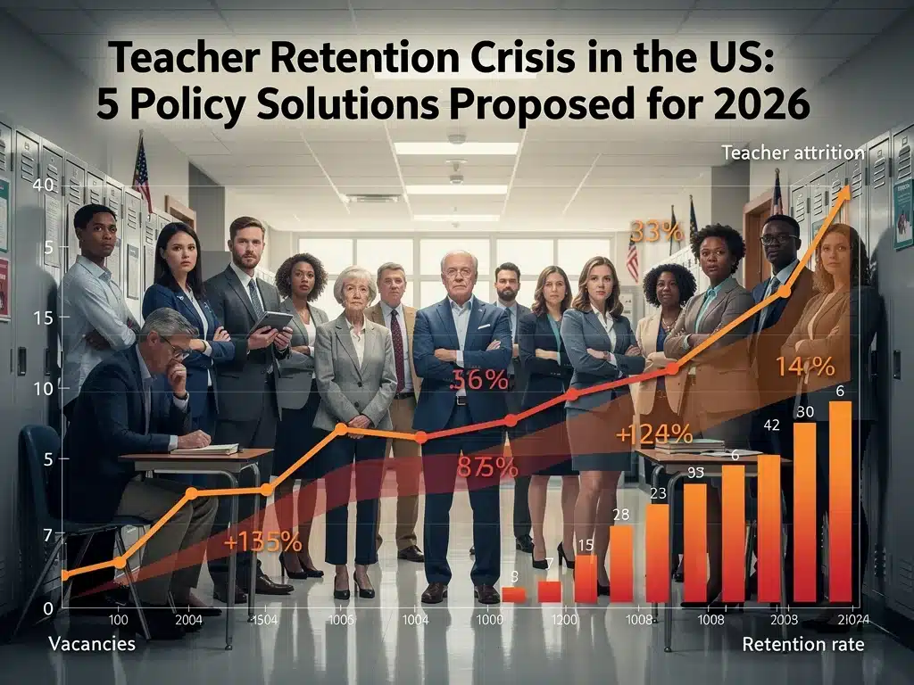 Teacher Retention Crisis in the US: 5 Policy Solutions Proposed for 2026