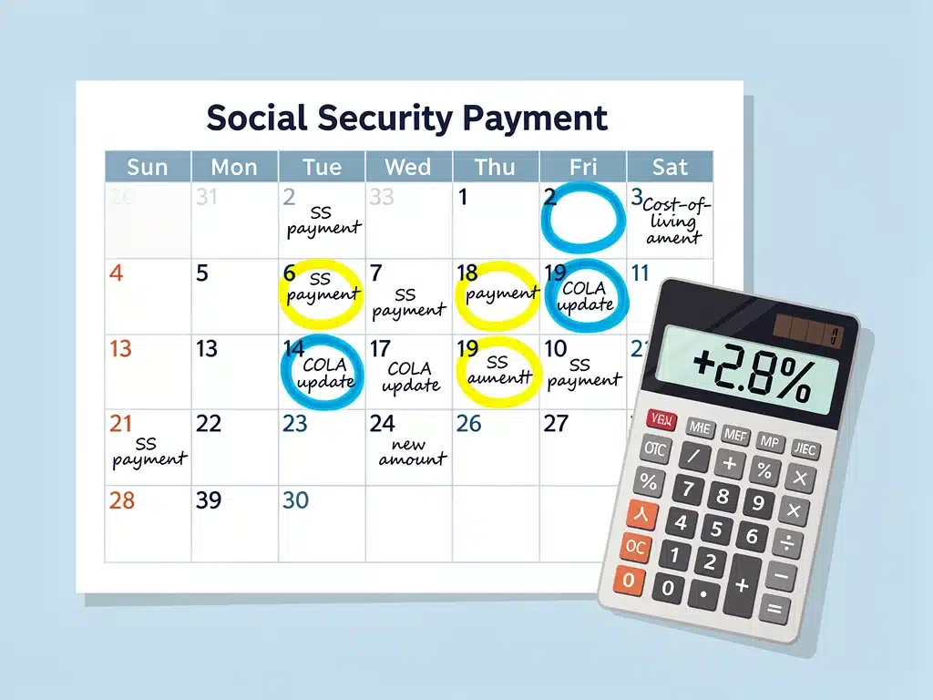 Social Security Delivers 2.8% COLA: Payment Dates & Breakdown